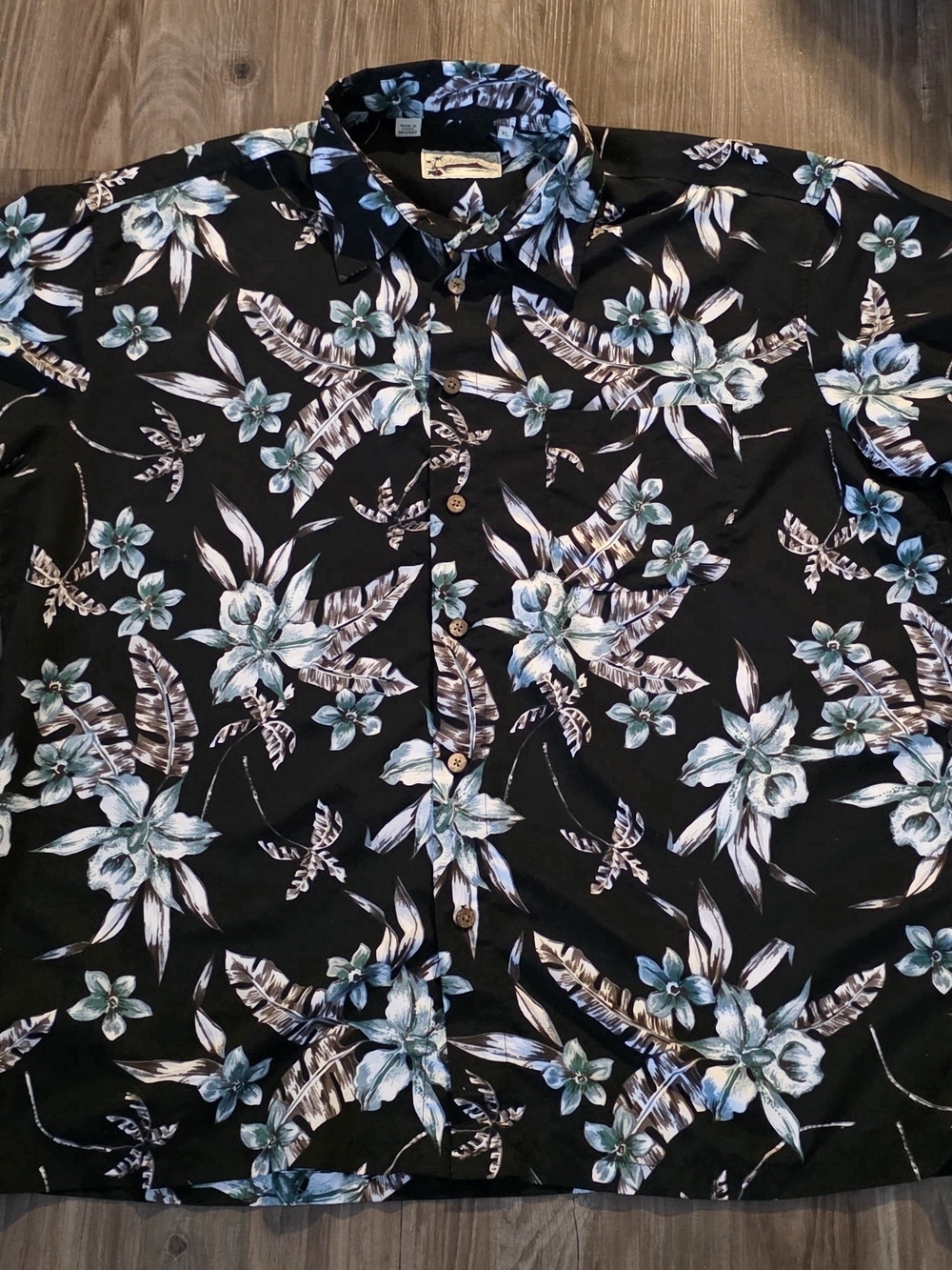 Men's Milano Bay Hawaiin Button Down Shirt Sz XL